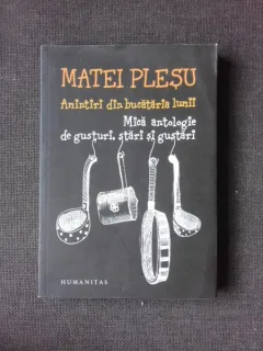 AMINTIRI DIN BUCATARIA LUMII, MICA ANTOLOGIE DE GUSTURI, STARI SI GUSTARII - MATEI PLESU