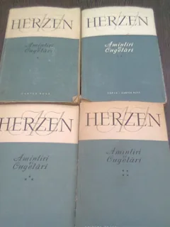 AMINTIRI SI CUGETARI - HERZEN  VOL.I-1V