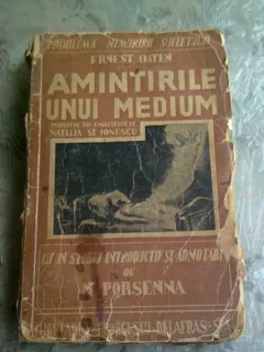 Amintirile unui medium , Ernest W. Oaten , 1945