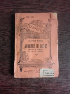 AMORURILE LUI GOETHE - LEOPOLD STERN