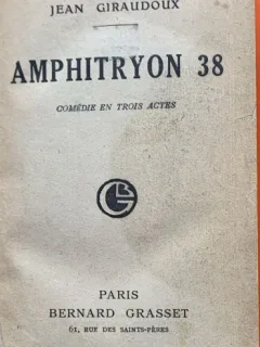 Amphitryon 38 - Jean Giradoux