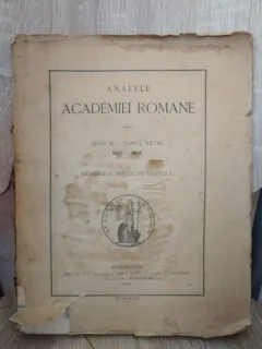 Analele Academiei Romane - Memoriile Sectiunii Istorice 1905 - 1906