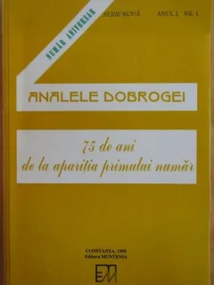 Analele Dobrogei. Numar Aniversar, Anul 1, Nr. 1