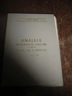 ANALELE INSTITUTULUI DE CERCETARI PENTRU PROTECTIA PLANTELOR VOL.IV/1976