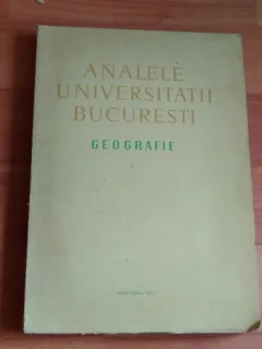 ANALELE UNIVERSITATII BUCURESTI-GEOGRAFIE-PROF. DR.MIHAI IANCU SI ALTII.