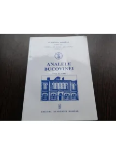 ANALELE BUCOVINEI - ACADEMIA ROMANA