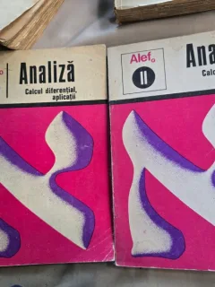 Analiza, Alef vol.I si II