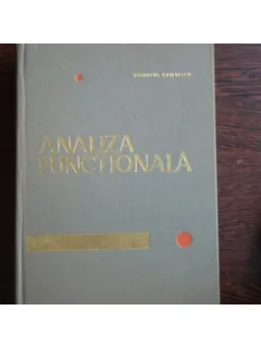 ANALIZA FUNCTIONALA - ROMULUS CRISTESCU