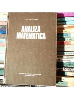 Analiza Matematica , Ion Colojoara