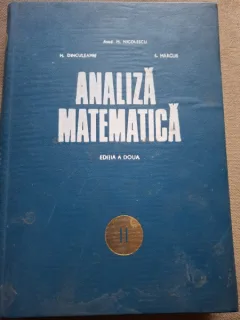 Analiza matematica - M. Nicolescu volumul II