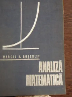 ANALIZA MATEMATICA - MARCEL N. ROSCULET