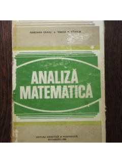 ANALIZA MATEMATICA - MARIANA CRAIU, VASILE . TANASE