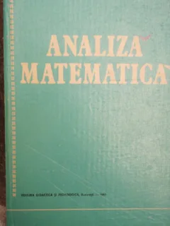 ANALIZA MATEMATICA - STANASILA