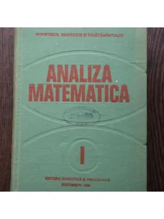 ANALIZA MATEMATICA VOL.I