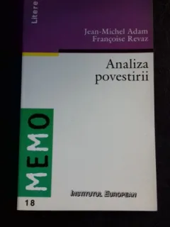 ANALIZA POVESTIRII - JEAN MICHEL ADAM
