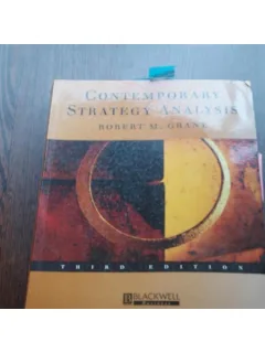 ANALIZA STRATEGICA CONTEMPORANA - ROBERT M. GRANT