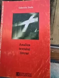 Analiza textului literar - Gabriela Duda