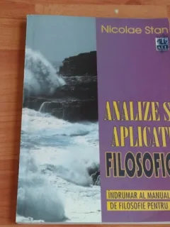ANALIZE SI APLICATII FILOZOFICE-NICOLAE STAN