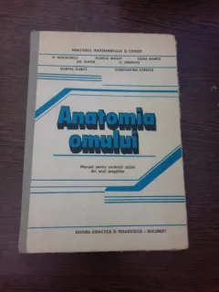 ANATOMIA OMULUI - D. MISCALENCU SI ALTII