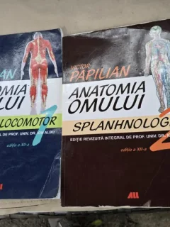 Anatomia omului - Victor Papilian volumul 1 si volumul 2