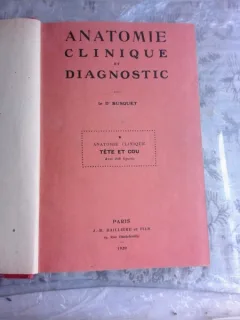 ANATOMIE CLINIQUE ET DIAGNOSTIC - LE D' BUSQUET  (TEXT IN LIMBA FRANCEZA)