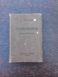 Anatomie et Physiologie , Animales et Vegetales - E. Caustier  (carte in limba franceza)