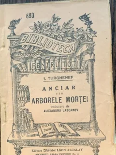 Anciar sau arborele mortei - I. Turghenef