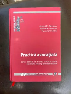 Andrei E. Savescu Practica avocatiala