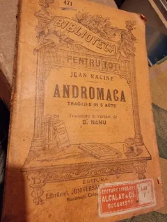 ANDROMACA - JEAN RACINE   (TRAGEDIE IN 5 ACTE)