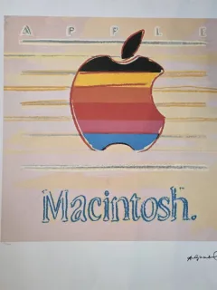 Andy Warhol - Apple, litografie originala