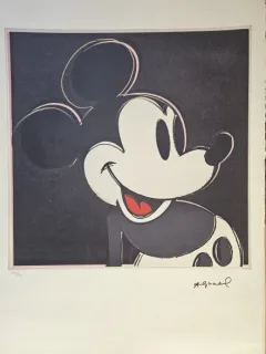Andy Warhol - Mickey Mouse, litografie originala