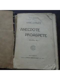 ANECDOTE PROAPETE - TH.D.SPERANTA