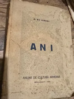 ANI. Anuar de cultura armeana 1941 - H. DJ. Siruni