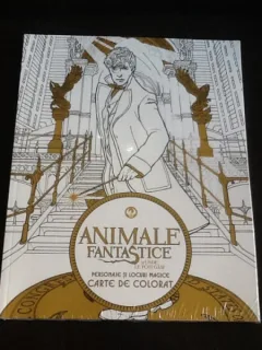 Animale fantastice - carte de colorat antistres