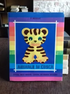 ANIMALE IN CUSCA - S. MARSAK  CARTE CU ILUSTRATII 3D