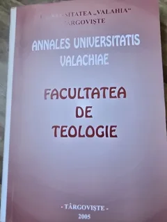 Annales Universitatis Valachiae. Facultatea de Teologie