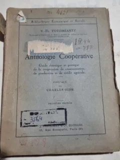 Anthologie Cooperative - V.Th. Totomiantz