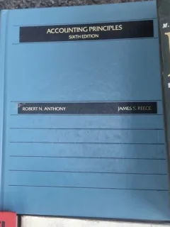 Anthony Robert N., Reece James S. - Accounting Principles