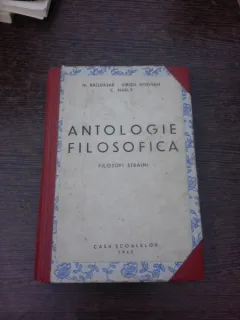 ANTOLOGIE FILOSOFICA FILOSOFI STRAINI - N. BAGDASAR