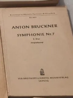 Anton Bruckner - Symphonie Nr. 7 E-Dur