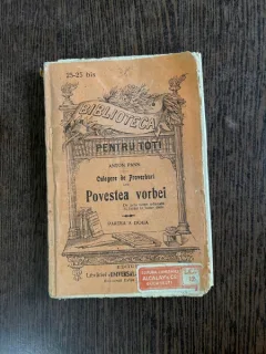 Anton Pann Culegere de Proverburi Partea a doua