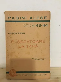 O Sezatoare la Tara - Anton Pann