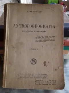 ANTROPOGEOGRAFIA - S. MEHEDINTI