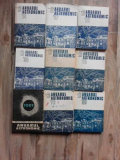 ANUARUL ASTRONOMIC 1987, 1984, 1988, 1990, 1986, 1985, 1981, 1983, 1989