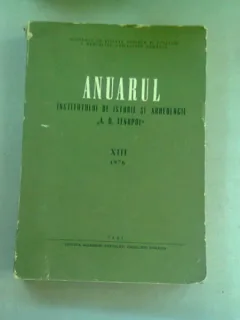 ANUARUL INSTITUTULUI DE ISTORIE SI ARHEOLOGIE A.D. XENOPOL - XIII 1976