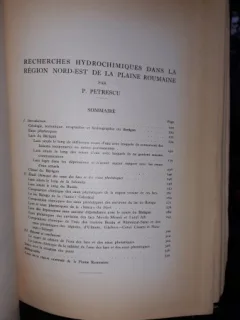 ANUARUL INSTITUTULUI GEOLOGIC AL ROMANIEI, VOLUMUL XX