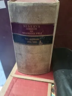 Anuarul Minerva - Al lumii invatate - 1911-1912