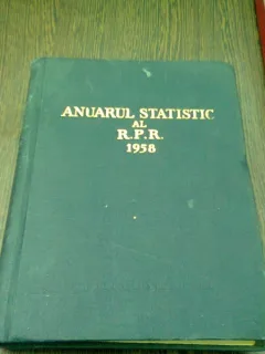 ANUARUL STATISTIC AL RPR 1958