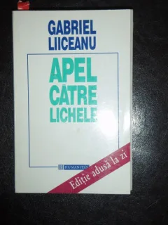 APEL CATRE LICHELE - GABRIEL LIICEANU