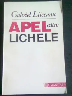 APEL CATRE LICHELE - GABRIEL LIICEANU